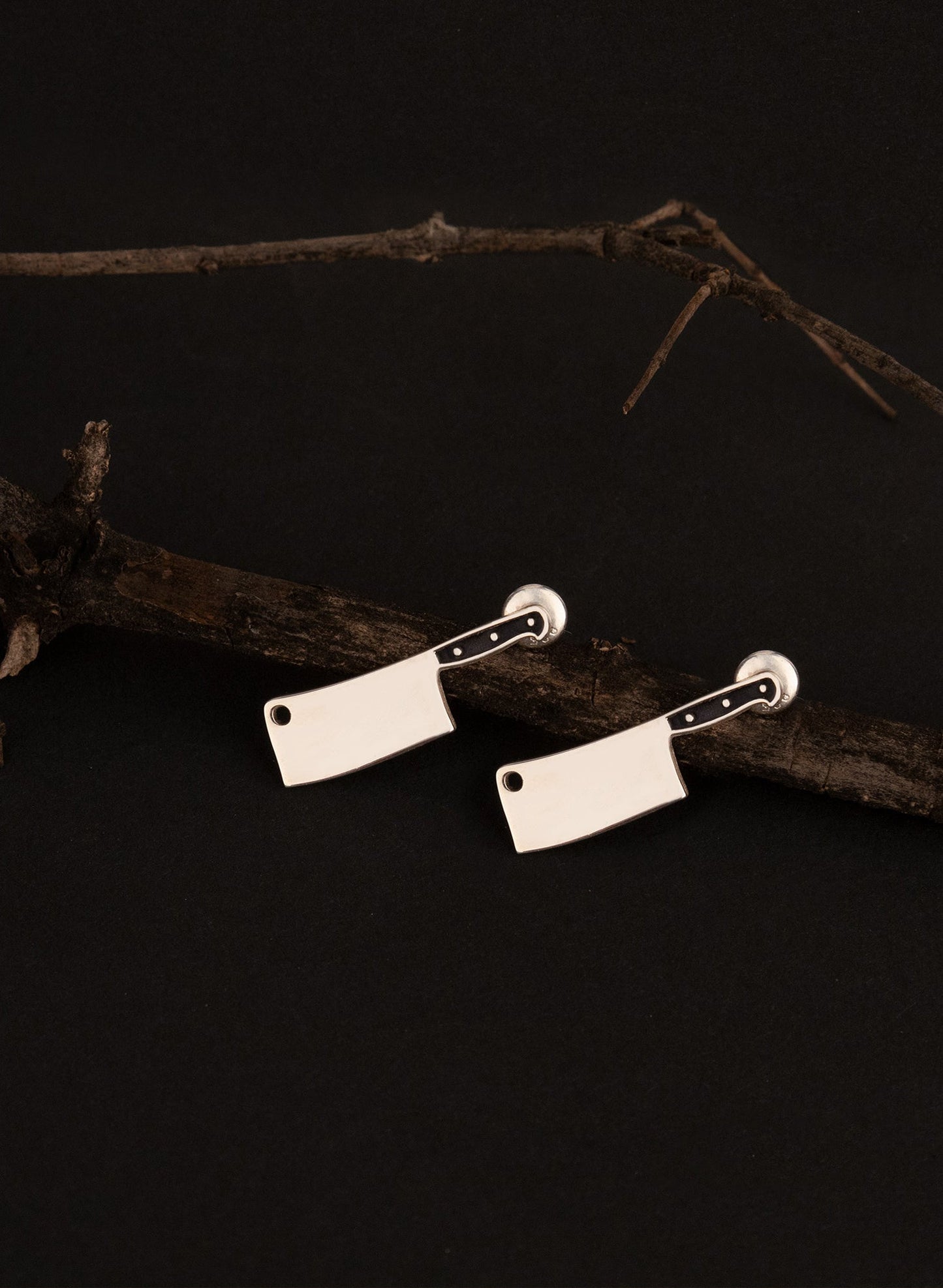 Knife Earrings - Bloody Axe Earrings - Axe Earrings - Halloween Jewelry