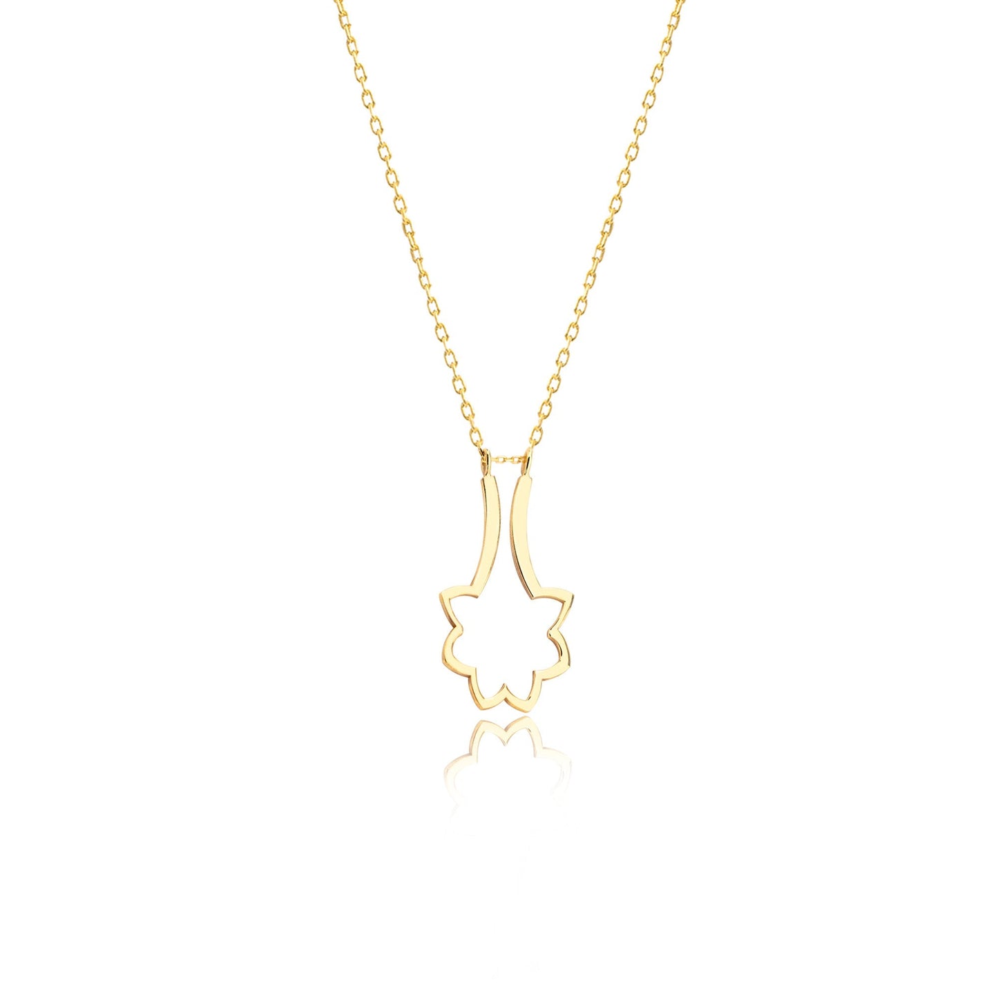 Ring Holder Flower Necklace