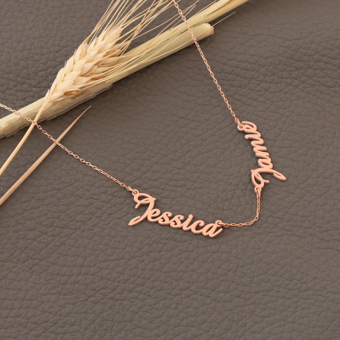 925 Sterling Silver Personalized Multiple Name Necklace with Heart