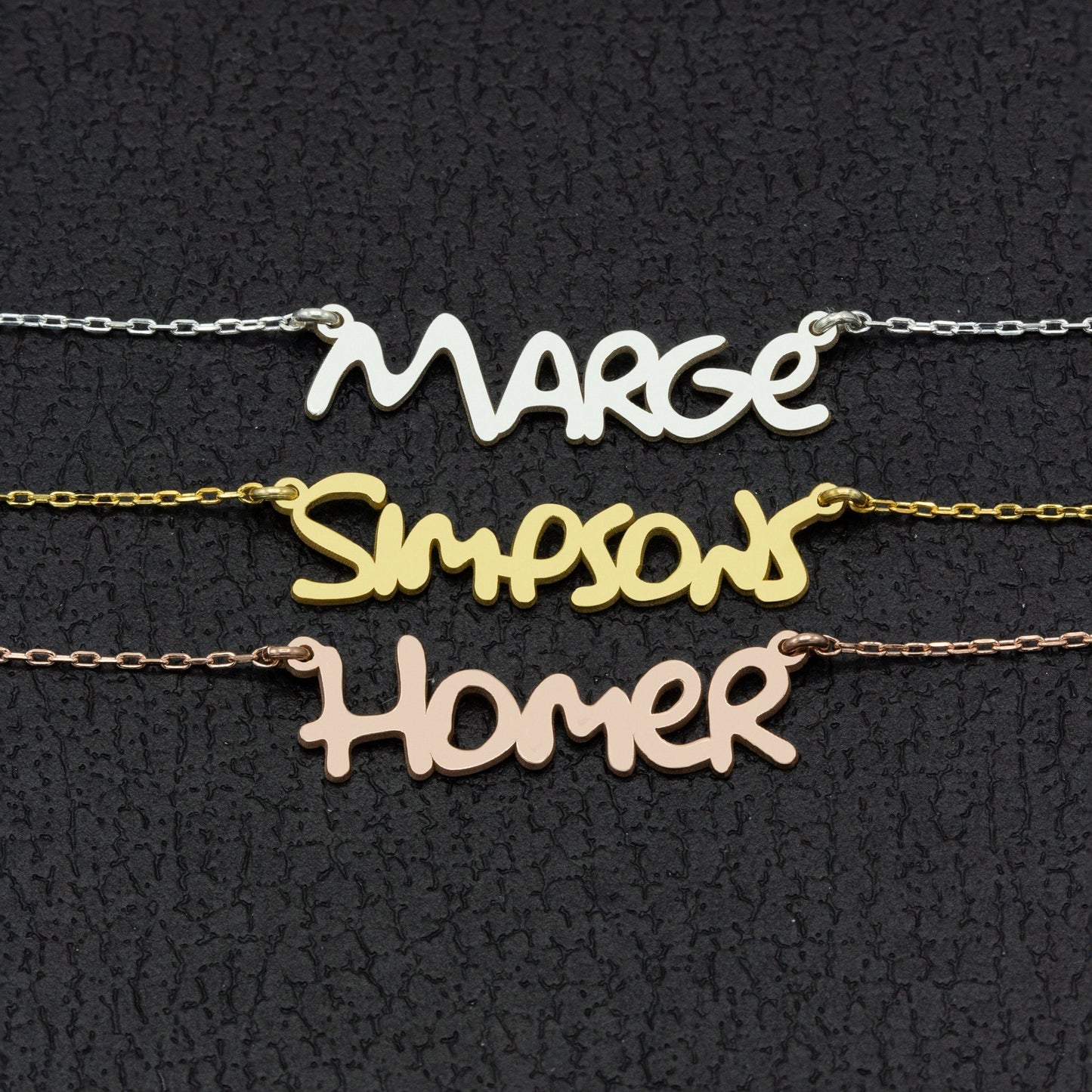 925 Sterling Silver Personalized Name Necklace