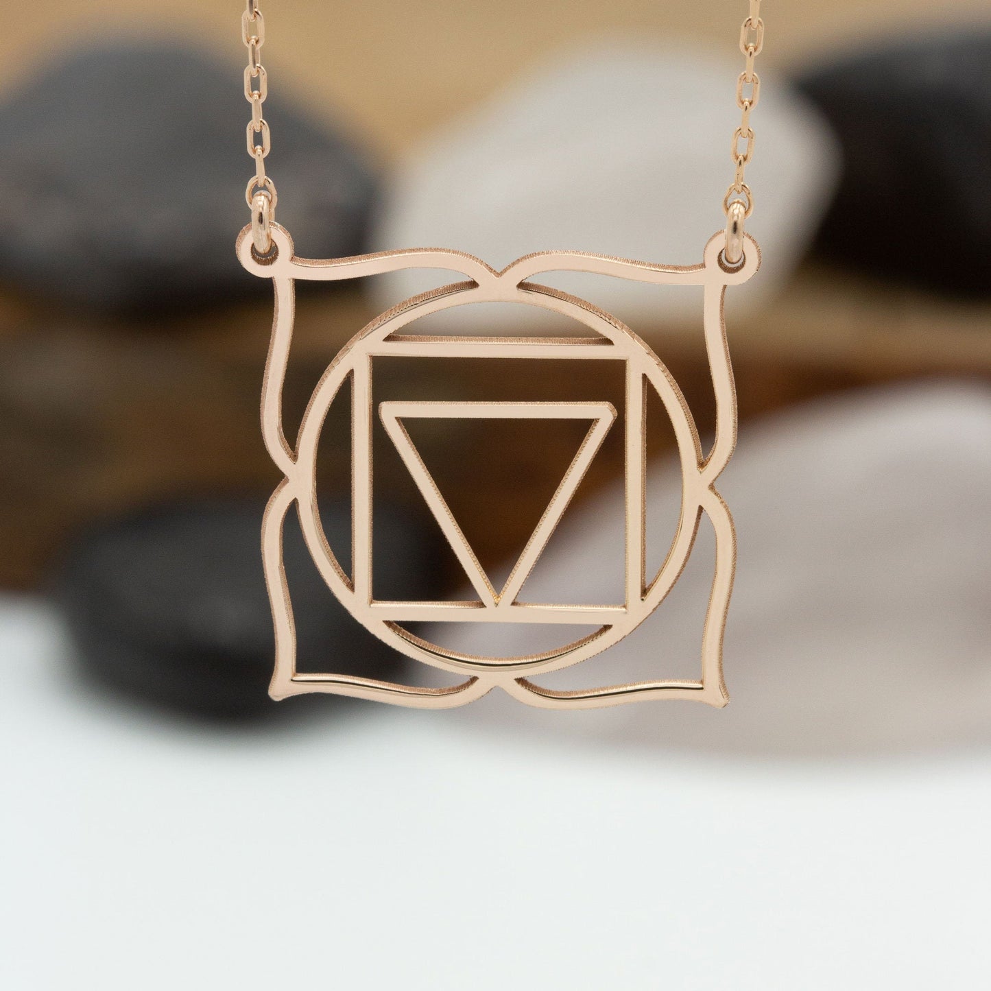 925 Sterling Silver Root Chakra Necklace
