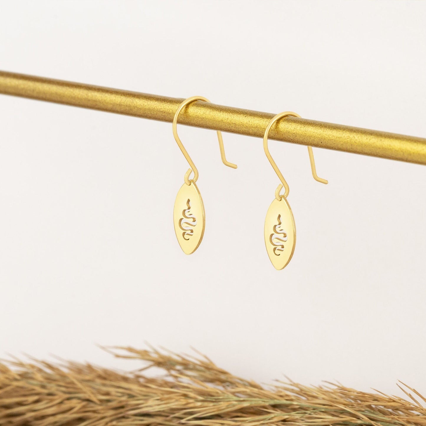 925 Sterling Silver Snake Dangle & Drop Earrings