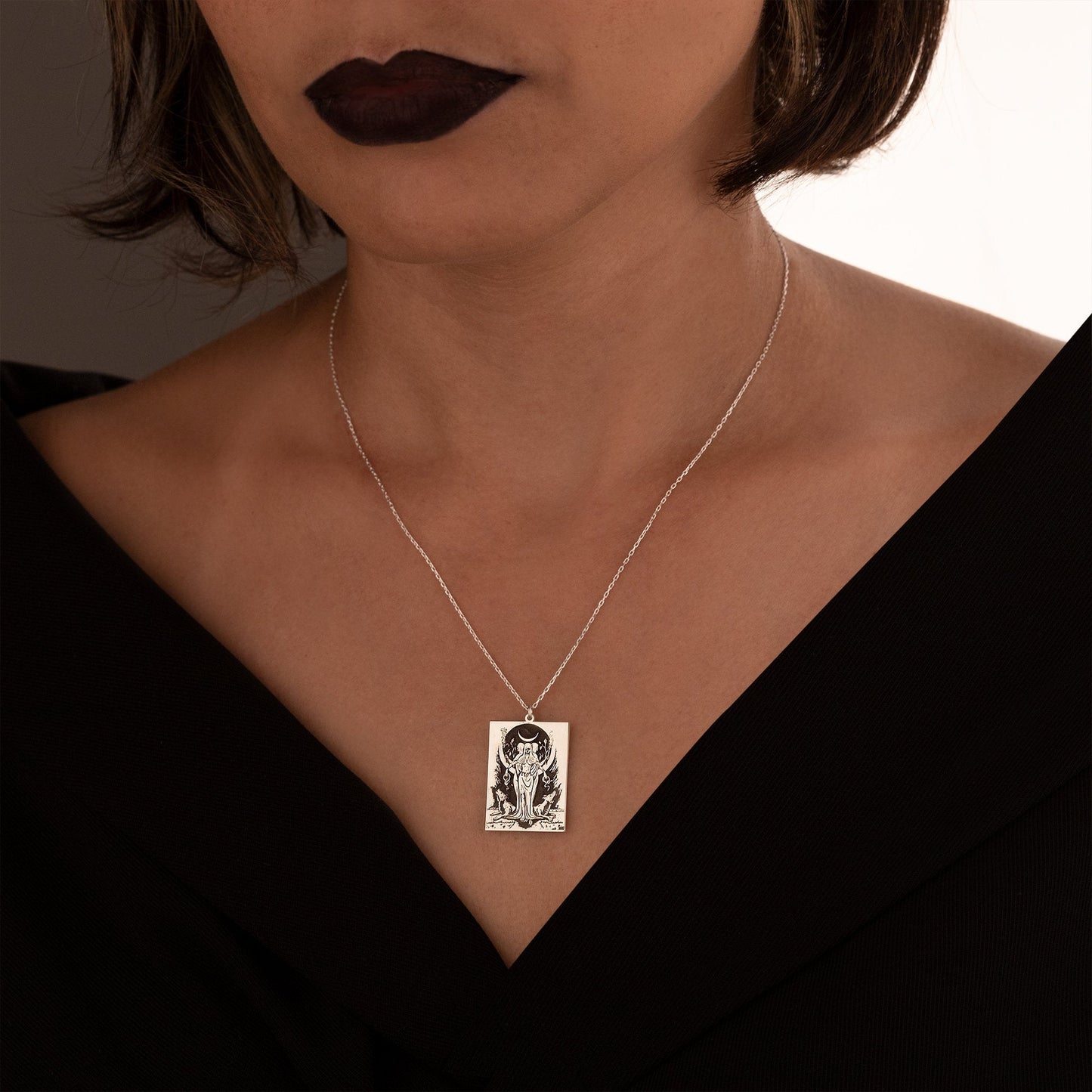 925 Sterling Silver Hecate Necklace