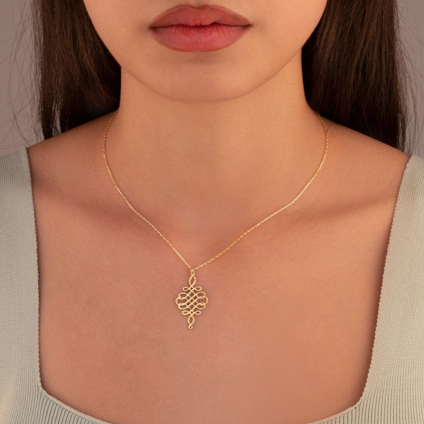 925 Sterling Silver Palaye Royale Symbol Necklace