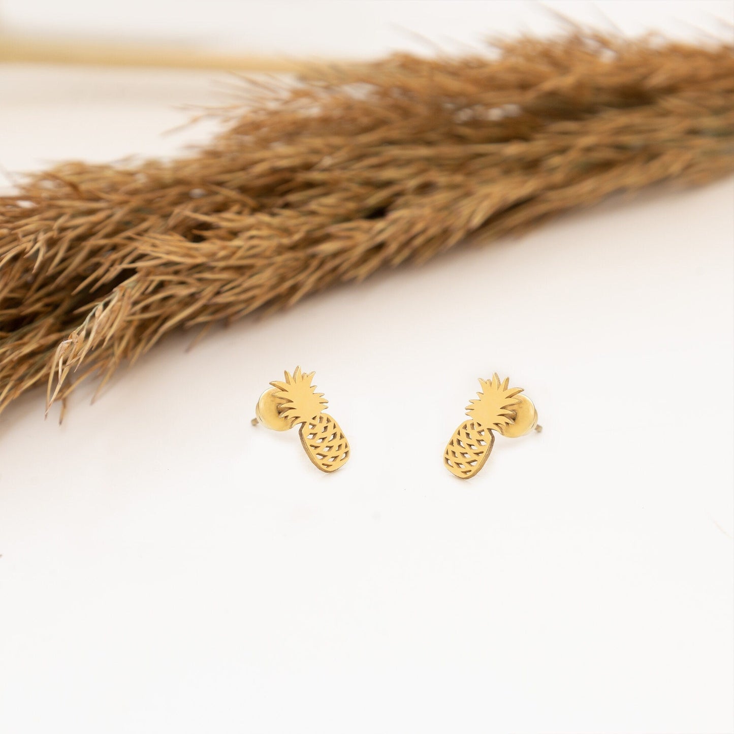 925 Sterling Silver Pineapple Earrings