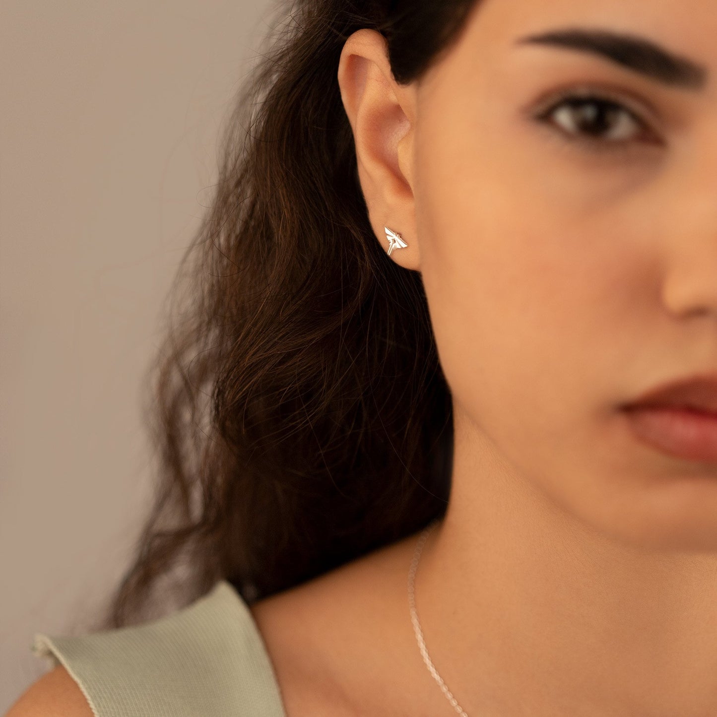 925 Sterling Silver Firefly Earrings