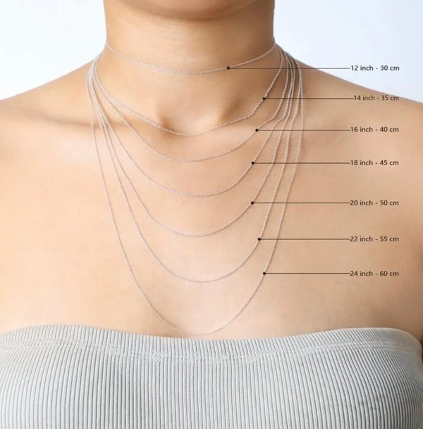 14K Solid Gold Fibonacci Golden Ratio Necklace