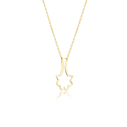 Ring Holder Flower Necklace