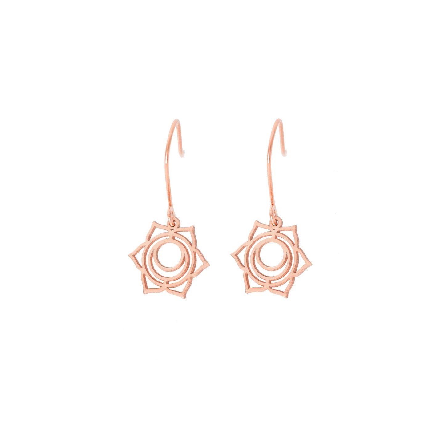 925 Sterling Silver Sacral Chakra Earrings