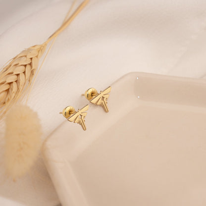 925 Sterling Silver Firefly Earrings