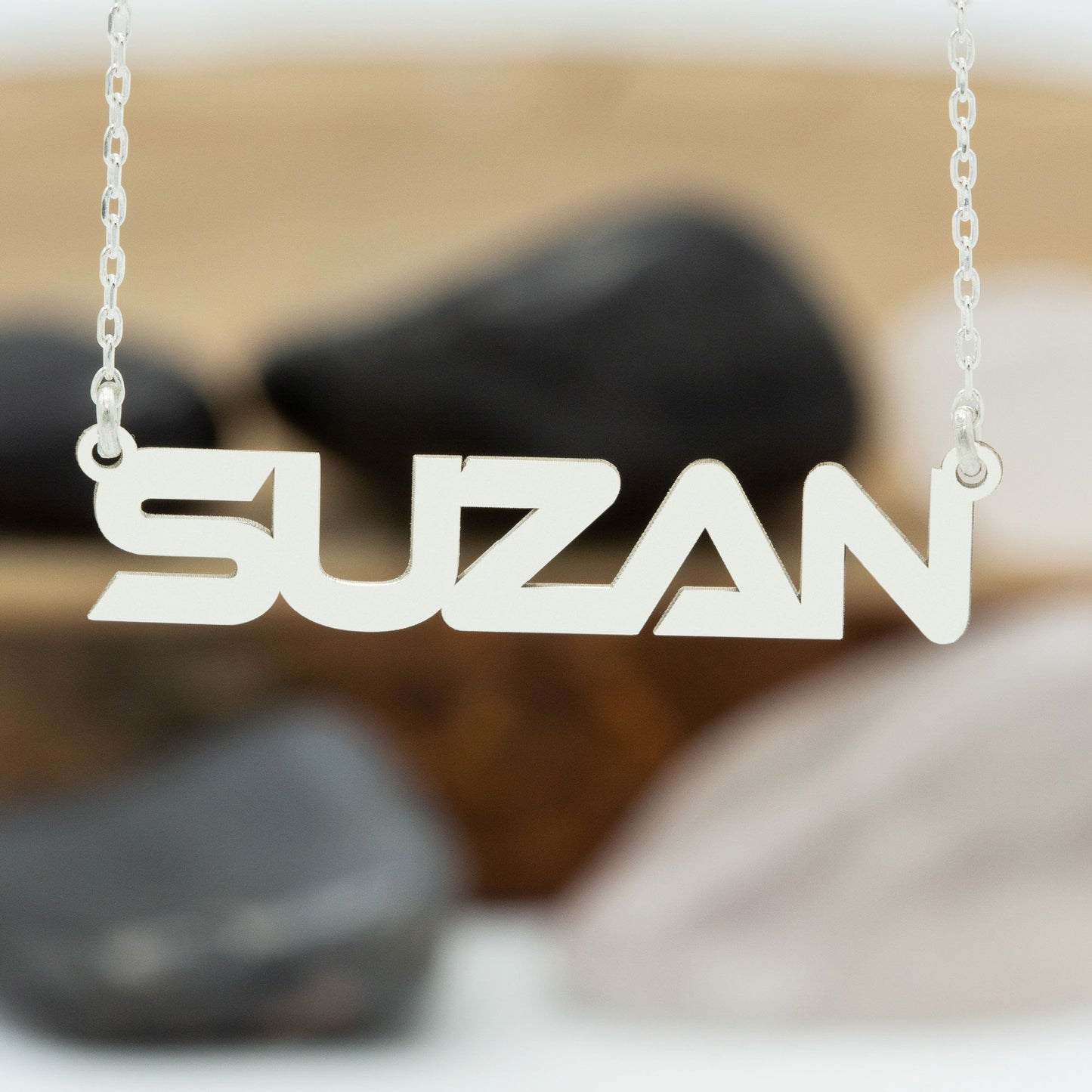 925 Sterling Silver Personalized Dainty Name Necklace