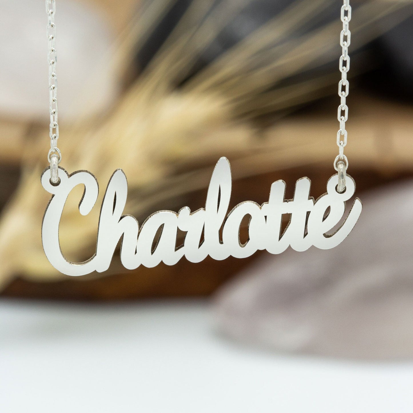 925 Sterling Silver Name Necklace
