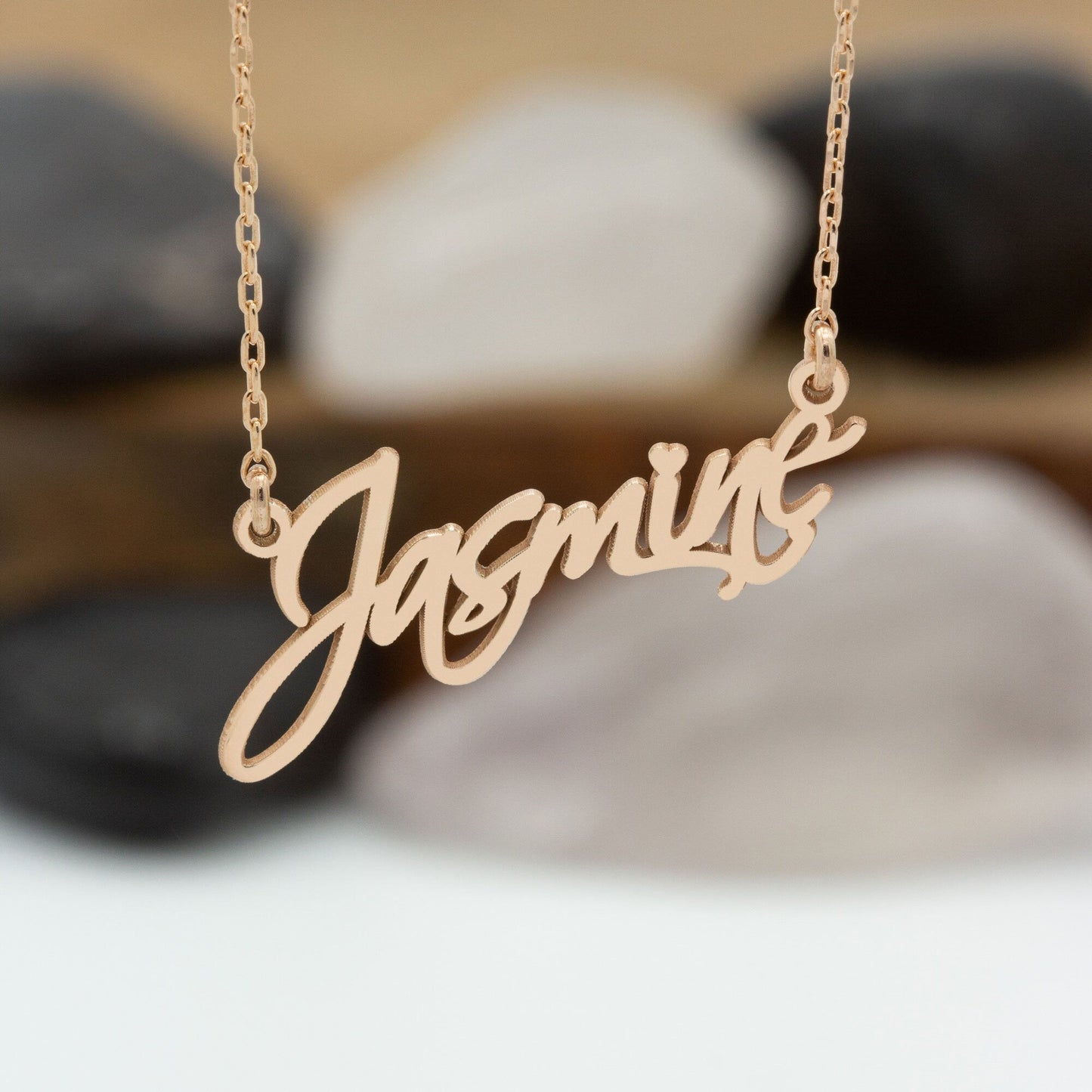925 Sterling Silver Handmade Custom Name Necklace