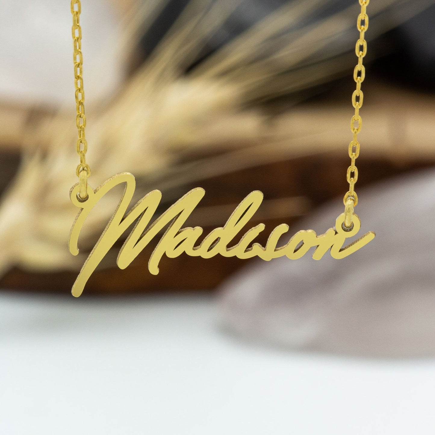 925 Sterling Silver Handmade Personalized Name Necklace