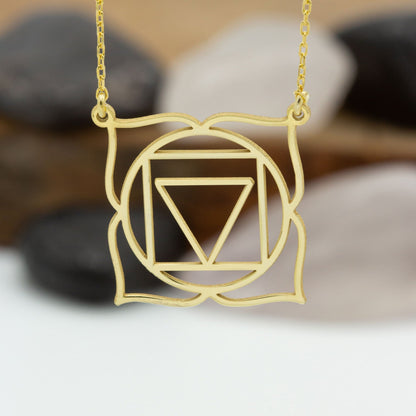 925 Sterling Silver Root Chakra Necklace