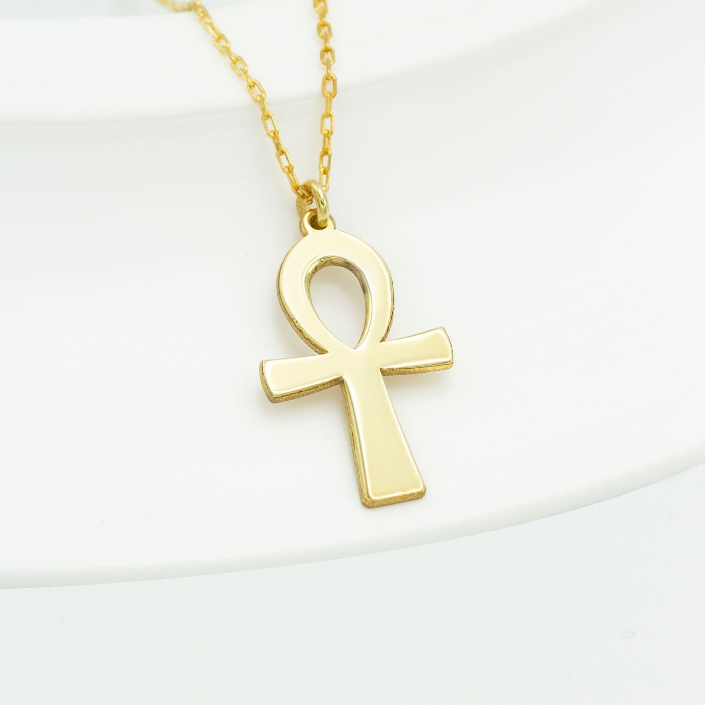 925 Sterling Silver The Ankh Necklace