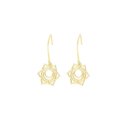 925 Sterling Silver Sacral Chakra Earrings