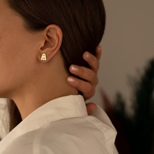 Ghost Tiny Earring