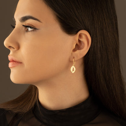 925 Sterling Silver Cat Dangle &amp; Drop Earrings