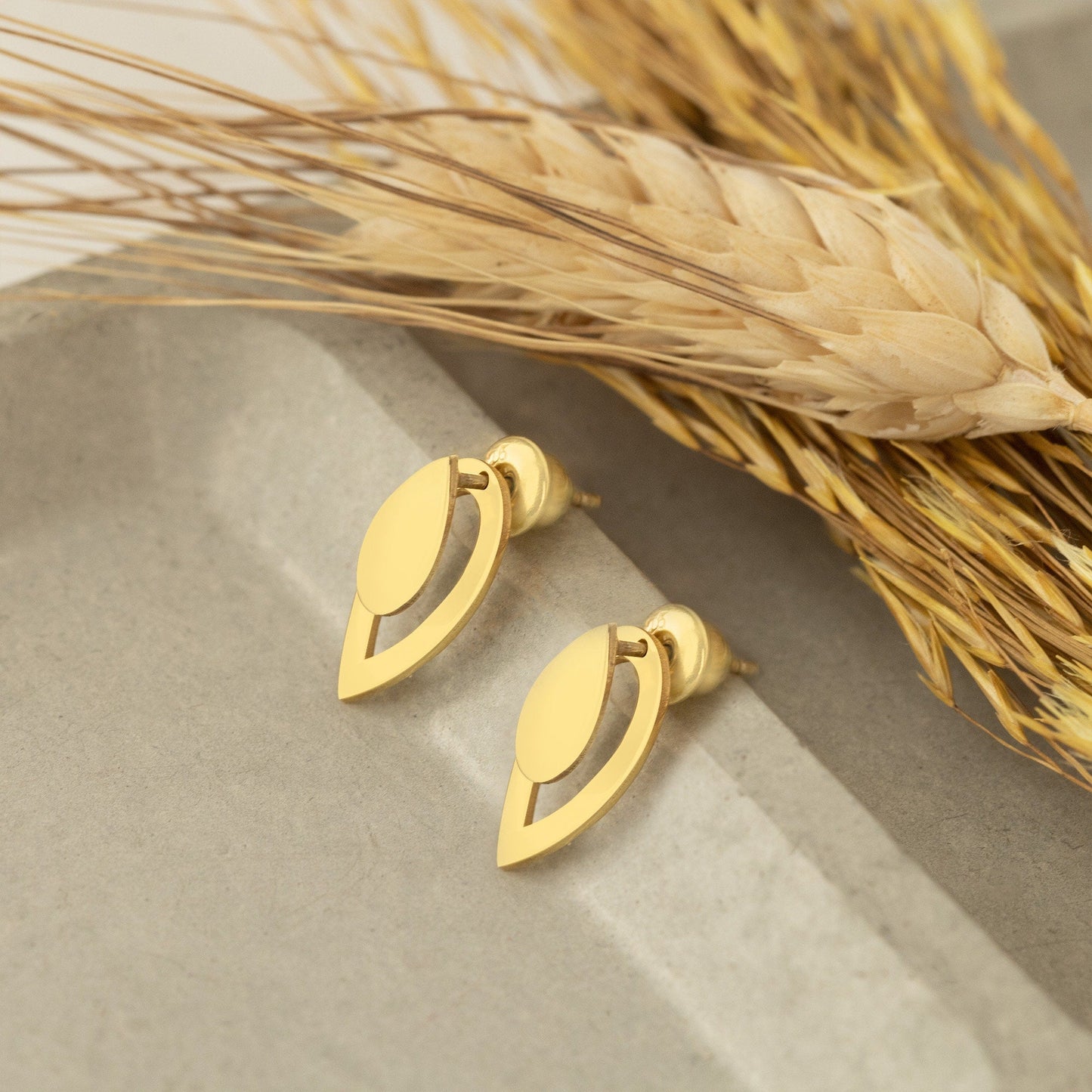 925 Sterling Silver Drop Ear Jacket Earrings