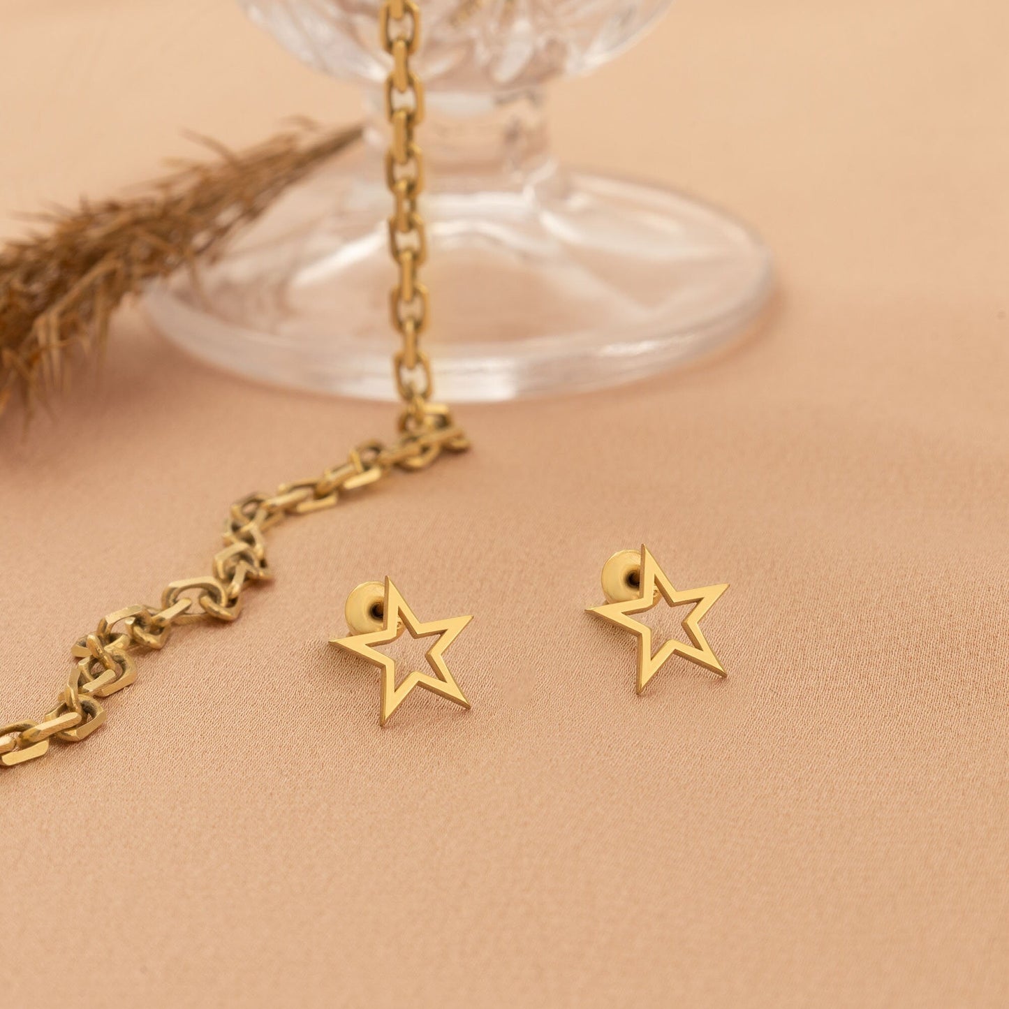 925 Sterling Silver Falling Star Earrings