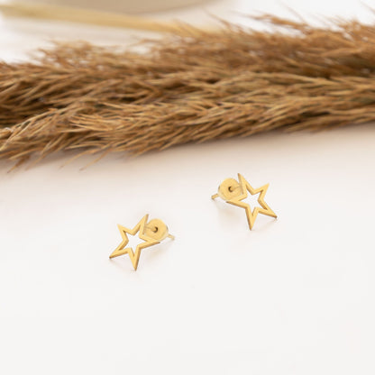 925 Sterling Silver Falling Star Earrings