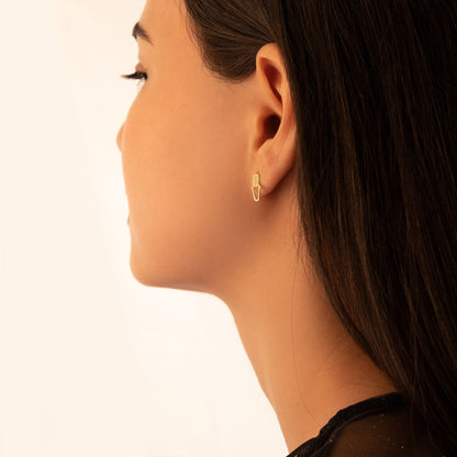 925 Sterling Silver Fatima's Hand Earrings