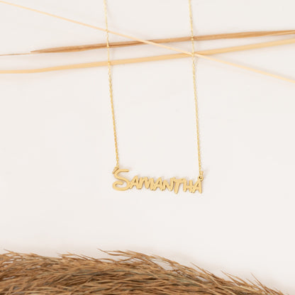 925 Sterling Silver Personalized Disney Name Necklace