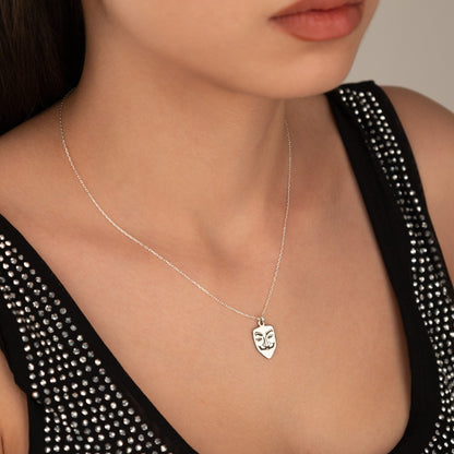 925 Sterling Silver Vendetta Necklace