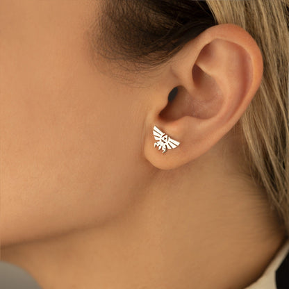 925 Sterling Silver Legend Of Zelda Earrings