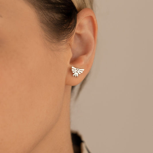 925 Sterling Silver Legend Of Zelda Earrings
