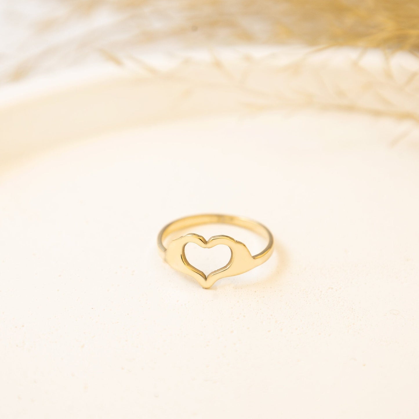 925 Sterling Silver Elegant Heart Ring