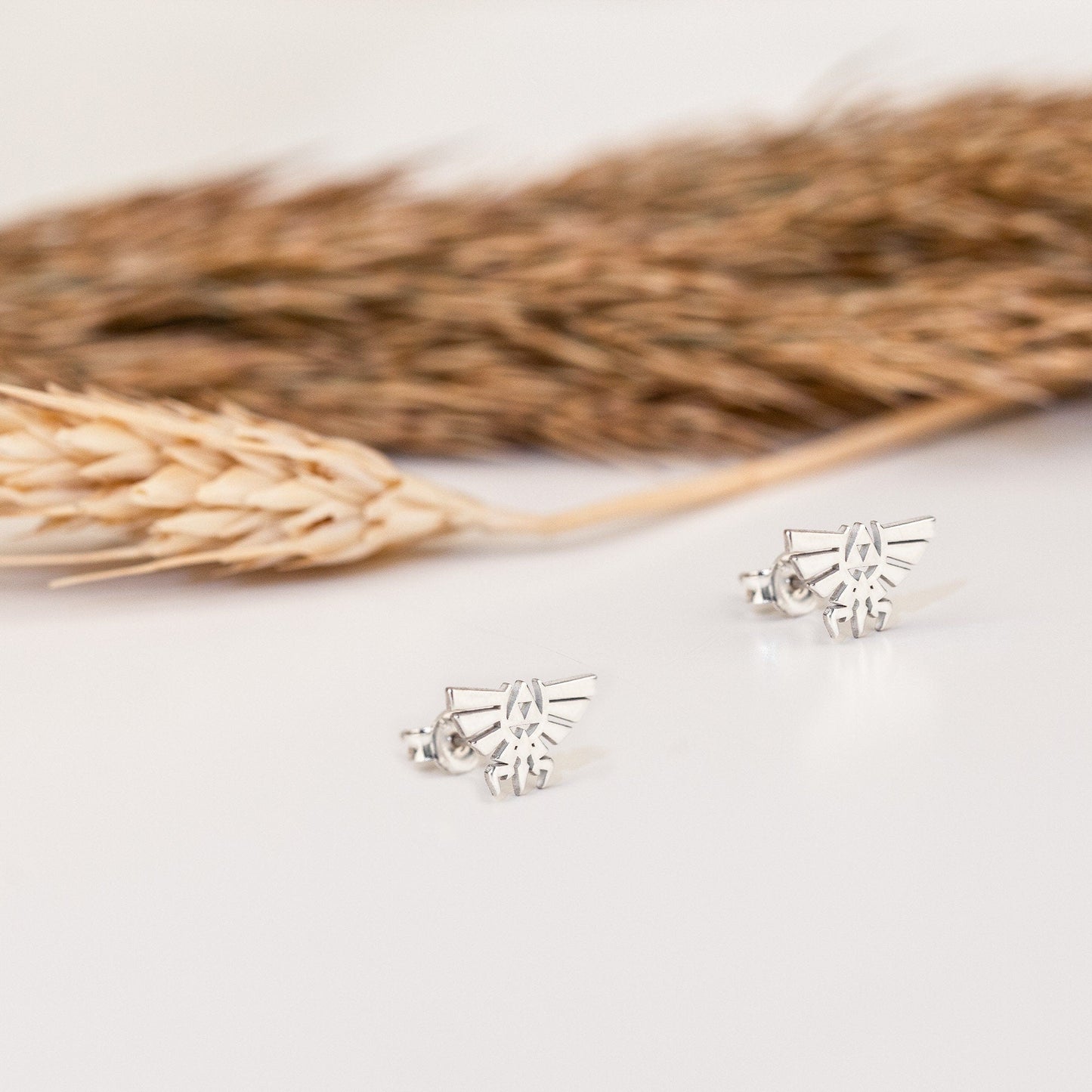 925 Sterling Silver Legend Of Zelda Earrings