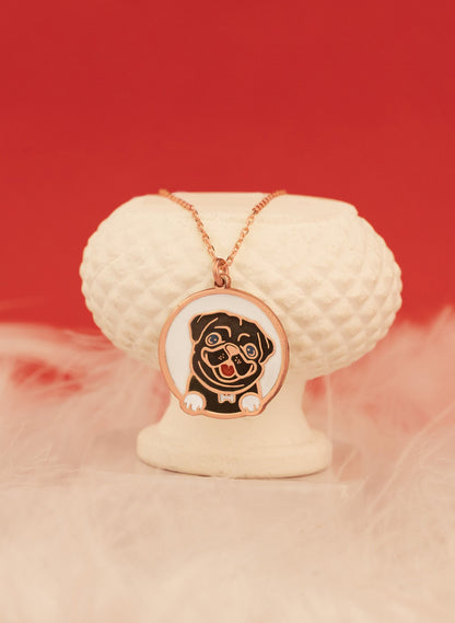 925 Sterling Silver French Bulldog Necklace