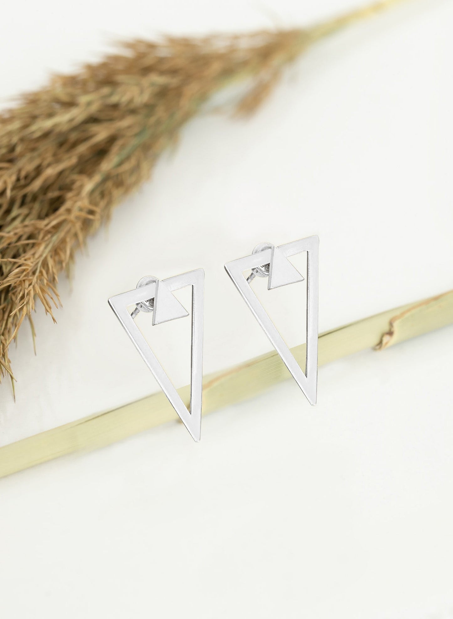 925 Sterling Silver Ear Jacket Earrings